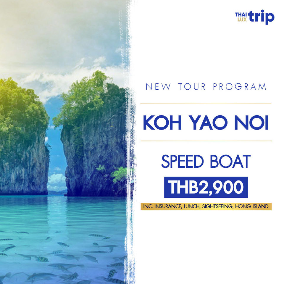 Koh Yoa Noi & Hong Island Discovery (half day)