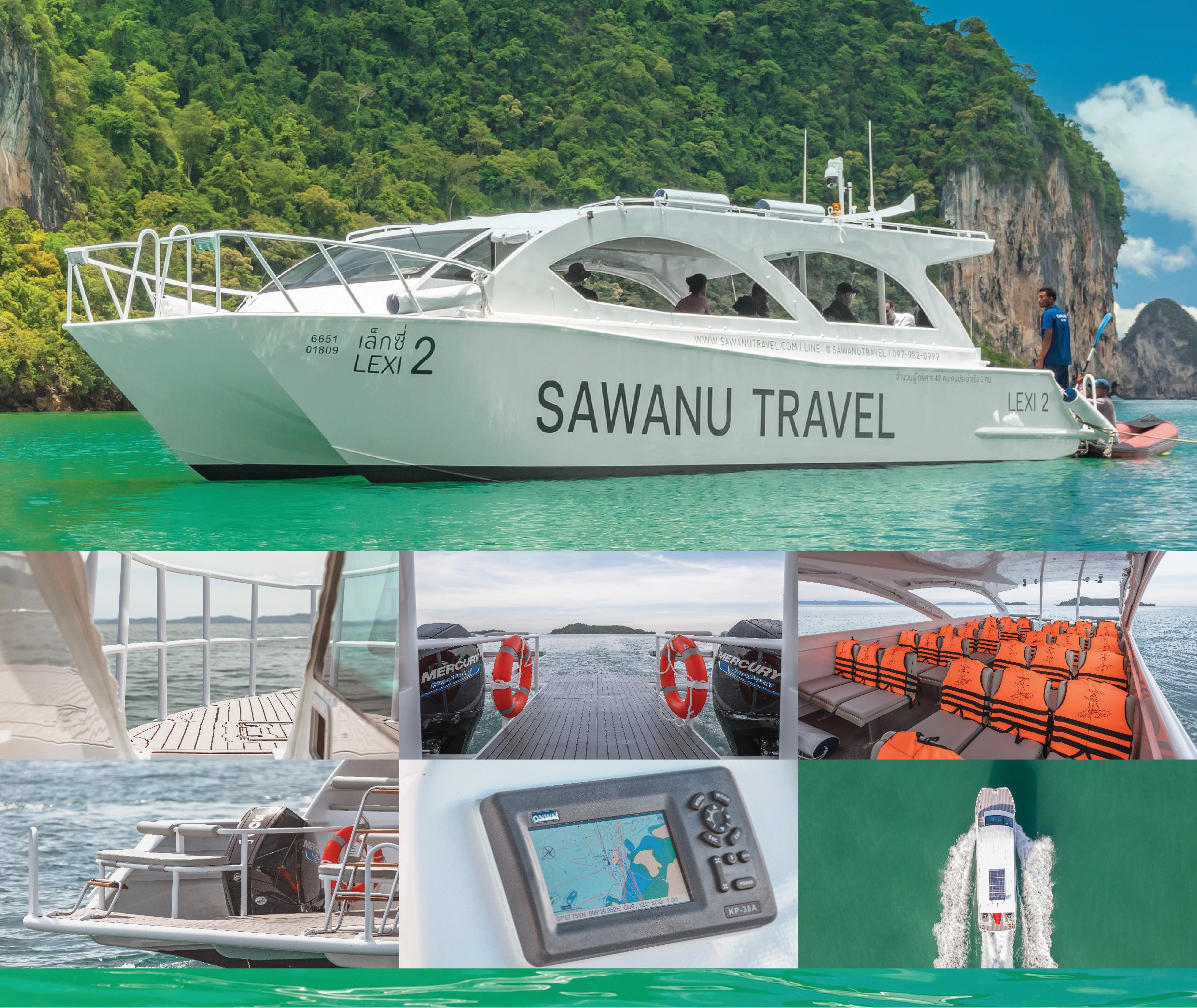 Private Power Catamaran Phi Phi – Bamboo One Day Trip