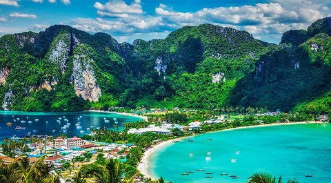 Private Power Catamaran Phi Phi + Krabi (Chicken Island + Poda Island) One Day Trip