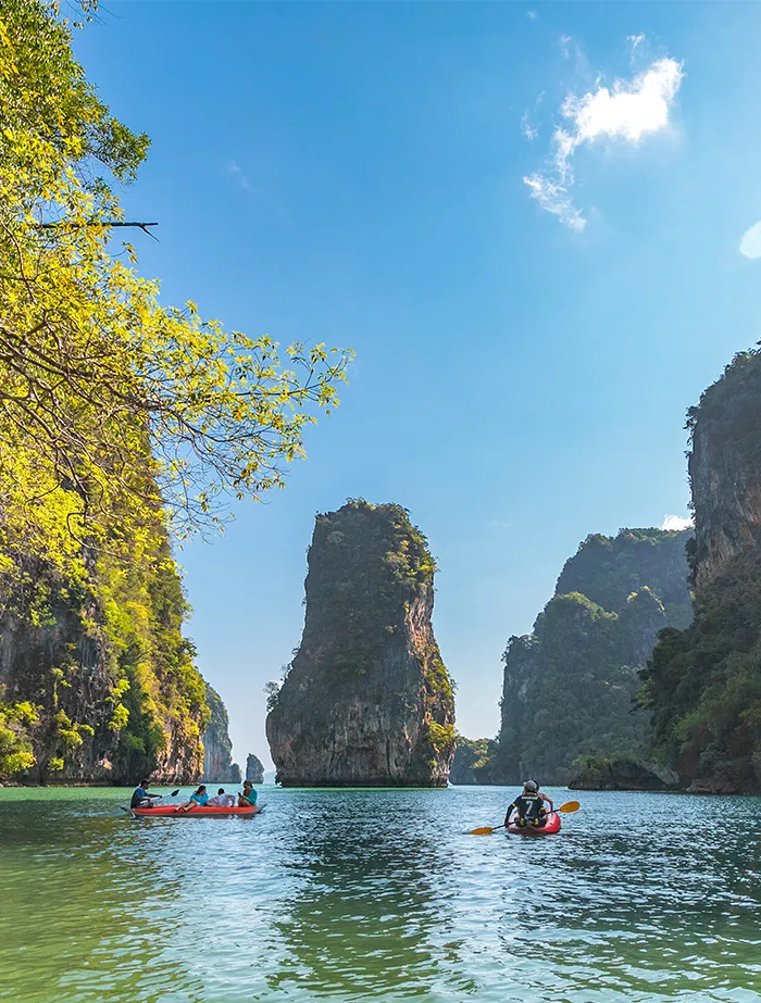Private Power Catamaran Phi Phi + James Bond One Day Trip