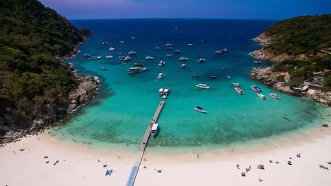 Private Catamaran Racha + Coral (One Day Trip)
