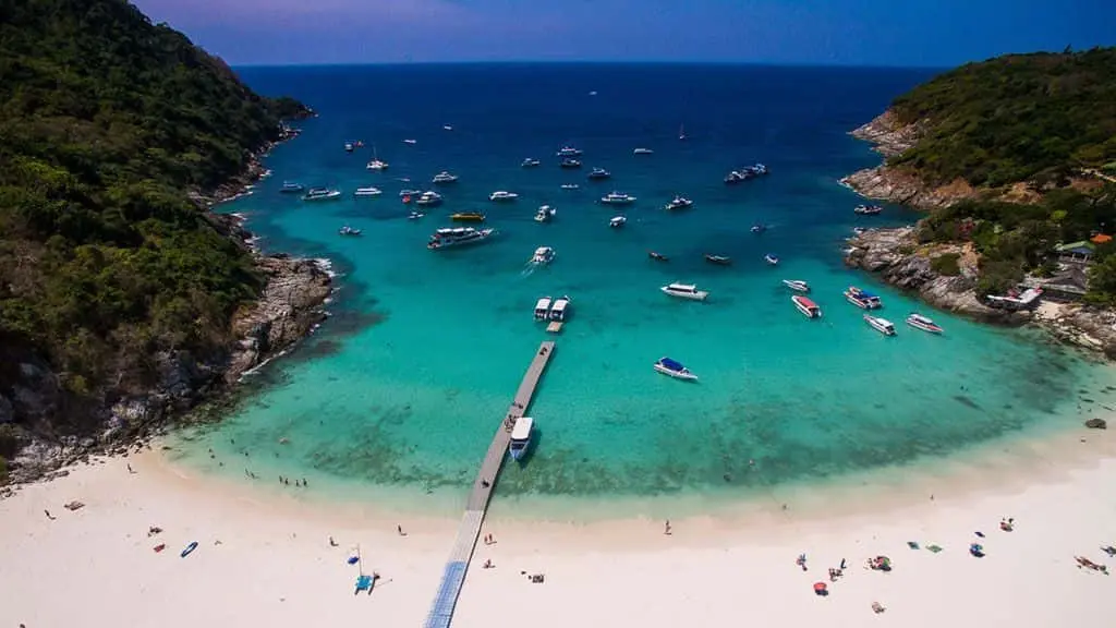Private Catamaran Phi Phi + Coral (One Day Trip)